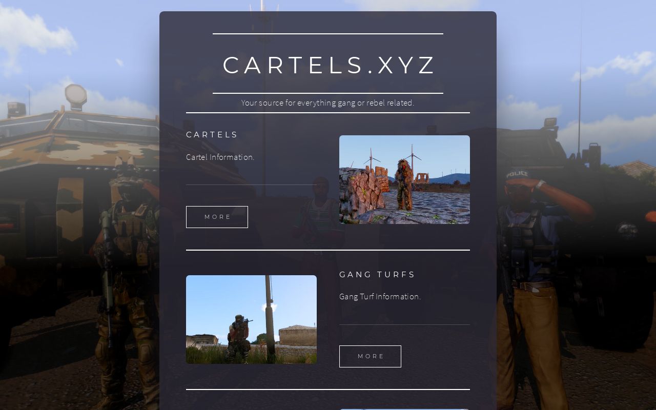 Carrd profile picture for @cartels